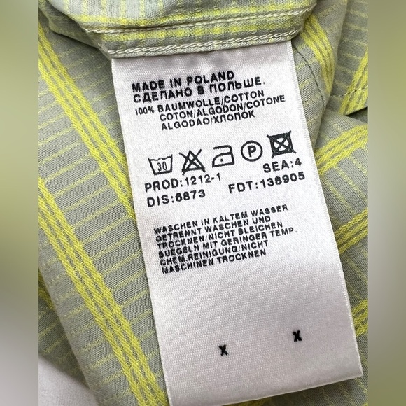 Men’s BOSS (Orange) long sleeve snap button up shirt. - Picture 9 of 10